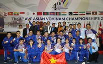 Vovinam Việt Nam tiếp tục giữ ngôi đầu châu lục