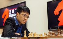 Lê Quang Liêm cầm hòa cao thủ cờ vua Nga