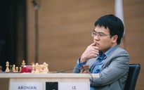 Lê Quang Liêm cầm hòa đương kim vô địch World Cup cờ vua