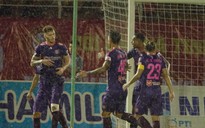 V-League 2020, Sài Gòn FC 1-1 Hồng Lĩnh Hà Tĩnh: 'Thuỷ chiến' trên sân Thống Nhất