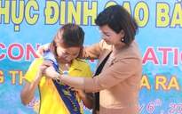 Cô gái quê Bắc Giang Nguyễn Thị Oanh bảo vệ ngôi nữ hoàng leo núi Bà Rá