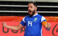 Kết quả tứ kết futsal World Cup: Người hùng Rodrigo đưa Brazil vào bán kết