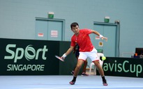 Kết quả Play-offs Davis Cup: Lý Hoàng Nam thua ngược tay vợt hạng 378 ATP