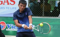 Lý Hoàng Nam ngược dòng vào tứ kết giải quần vợt nhà nghề tại Pháp