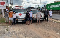 Đồng Nai: Lại lợi dụng xe cấp cứu, chở 6 người thông chốt kiểm dịch