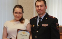 Nữ hiệp sĩ bắt cướp ở Nga