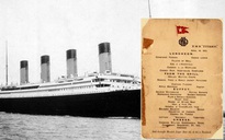 Thực đơn bữa ăn cuối cùng trên tàu Titanic đấu giá 88.000 USD
