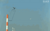 Dùng UAV buông lưới tóm thiết bị bay trên không