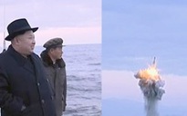Xem Triều Tiên phóng thử tên lửa đạn đạo mới nhất từ tàu ngầm