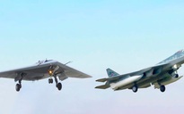 Tiêm kích tàng hình Nga lần đầu bay chung với UAV tàng hình