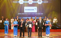 Eximbank nhận giải thưởng nhãn hiệu nổi tiếng Việt Nam