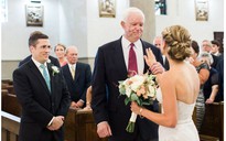 Người cha quá cố 'xuất hiện' tại lễ cưới con gái qua trái tim hiến tặng
