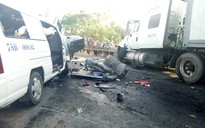 Tai nạn giao thông kinh hoàng, ít nhất 13 người tử vong