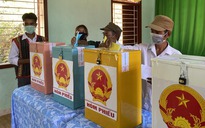 Bình Định: 100 % cử tri tại 10 khu vực bầu cử sớm đã đi bỏ phiếu