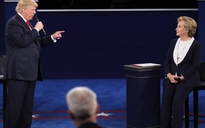 Bảy pha gay cấn giữa cuộc đấu vòng 2 Trump - Clinton
