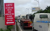 Thu phí không dừng trên cao tốc TP.HCM - Long Thành - Dầu Giây: Ùn ứ tại nút giao QL 51