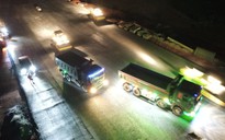 Cao tốc Phan Thiết - Dầu Giây: Làm xuyên đêm để kịp ngày thông xe