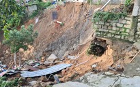 Sạt lở đất nghiêm trọng ở Đà Lạt, di dời khẩn cấp 7 hộ gia đình