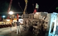 Container đè xe khách khiến 3 người tử vong ở Quảng Ninh