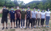 Bắt giữ 14 người nhập cảnh trái phép từ Trung Quốc vào Quảng Ninh