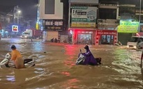Nhiều nơi ở Quảng Ninh ngập lụt vì mưa lớn trên diện rộng