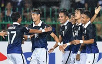 Tuyển Campuchia đặt một chân vào vòng bảng AFF Cup 2016