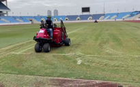 Sân Mỹ Đình trồng lại cỏ sau khi thắng Trung Quốc, bán vé trận gặp Oman nhiều hơn