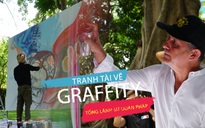 Giới trẻ tranh tài vẽ graffiti tại Tổng Lãnh sự quán Pháp tại TP.HCM