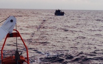 Cứu 9 thuyền viên bị nạn trên biển trong đêm mùng 2 Tết