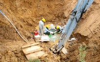 Đường ống nước sạch sông Đà bị sự cố lần thứ 11
