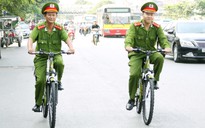 Công an Hà Nội mở rộng việc tuần tra bằng xe đạp