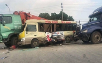 2 người đã tử vong trong vụ tai nạn liên hoàn ở Hà Nội