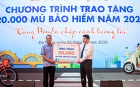 Tặng 20.000 mũ bảo hiểm cho học sinh, sinh viên