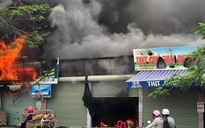 Hải Phòng: Cảnh sát phá cửa để chữa cháy quán thịt chó
