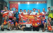 Những hình ảnh sôi động tại KTX Lào trước trận cầu tuyển Lào gặp Việt Nam