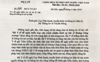 Bộ Y tế không đề nghị miễn truy cứu trách nhiệm hình sự bác sĩ Hoàng Công Lương