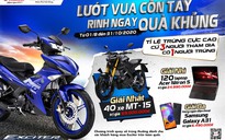 Mua xe nhận quà ‘khủng’ với tỷ lệ trúng cực cao dành cho khách hàng Yamaha Exciter