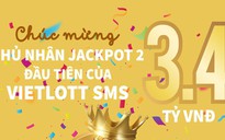 Chủ thuê bao MobiFone trúng Jackpot 3,4 tỉ đồng khi mua vé trên kênh điện thoại-Vietlott SMS