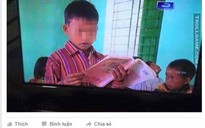 Học sinh đọc sách ngược trên VTV: 'Sách cũ nên bìa bị dán ngược'