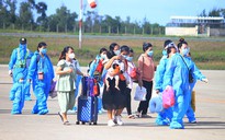 231 thai phụ cùng người thân từ TP.HCM về đến Thừa Thiên - Huế bằng máy bay