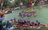 Thừa Thiên - Huế: Thu hồi giải Phong cách đội đua ghe phang mái chèo vào đội bạn