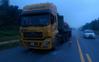Hai xe đầu kéo va chạm trên cao tốc Nội Bài - Lào Cai làm 1 người chết
