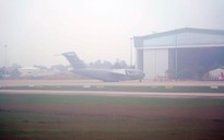 Boeing hạng nặng C-17 hạ cánh xuống Nội Bài trước hội nghị thượng đỉnh Mỹ - Triều