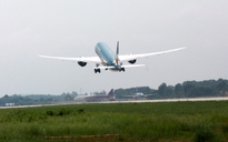 Nội Bài đón chuyến bay đầu tiên hạ cánh đường băng 1B mới nâng cấp