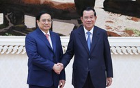 Việt Nam - Campuchia ra tuyên bố chung: Tăng cường hợp tác, phát triển