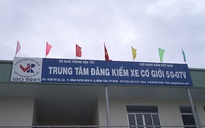 Tạm đình chỉ 2 trung tâm đăng kiểm tại TP.HCM