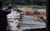 Nhiều xã ở Thanh Hóa bị nước lũ chia cắt