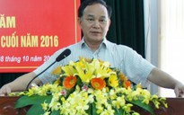 Cảnh cáo nguyên Giám đốc Sở NN - PTNT Thanh Hóa Lê Như Tuấn