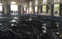 Cháy nhà thờ ở Hà Tĩnh, nhiều tài sản bị thiêu rụi
