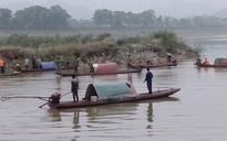 Đánh cá trên sông Mã, hai vợ chồng bị đuối nước